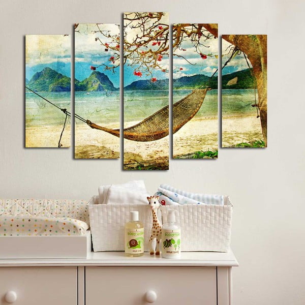 Vícedílný obraz Hammock, 105 x 70 cm-image-1