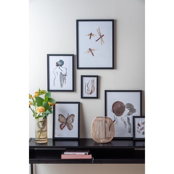 Světle hnědá stolní lucerna PT LIVING Lantern, výška 15,5 cm-image-1