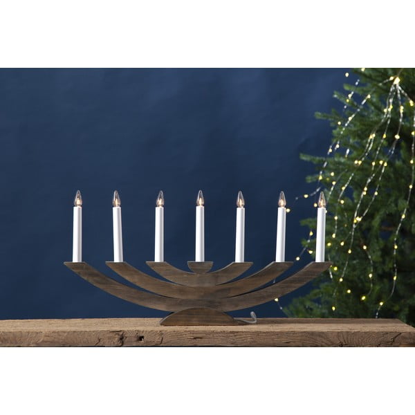 Hnědá vánoční světelná dekorace Navida – Star Trading-image-1