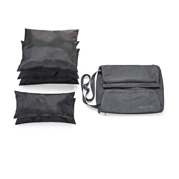 Tmavě šedá přepravní taška pro psa 50x50 cm Viaggio Asphalt – MiaCara-image-4