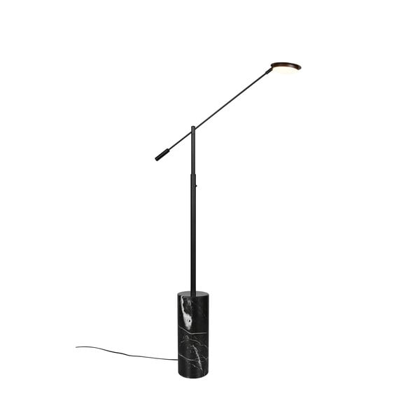 Černá LED stojací lampa (výška 145 cm) Fiore – Trio Select-image-2