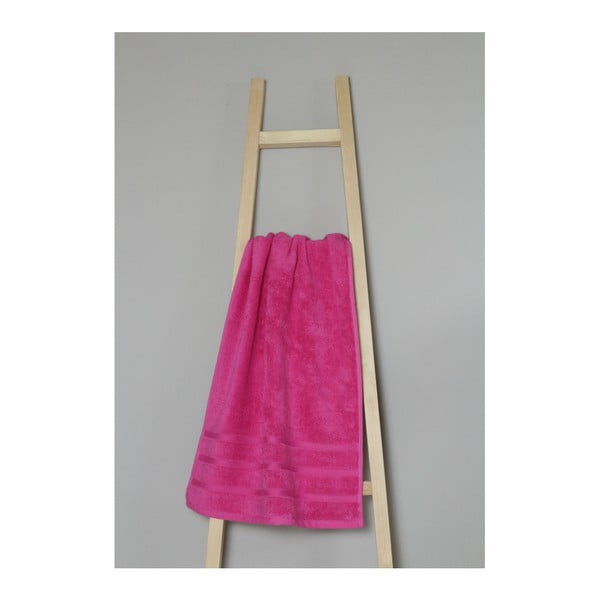 Růžový bavlněný ručník My Home Plus Spa, 50 x 90 cm