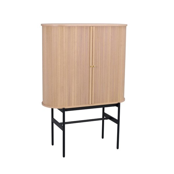 Skříňka v dekoru dubu v přírodní barvě 102x146 cm Haddington – Rowico-image-2