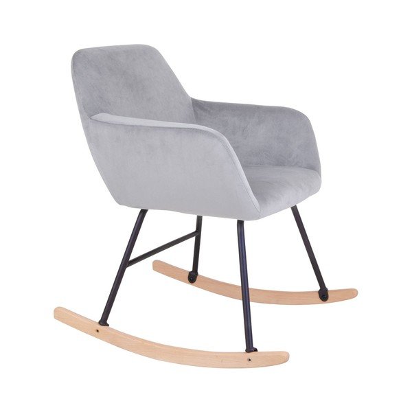 Světle šedé houpací křeslo House Nordic York-image-3