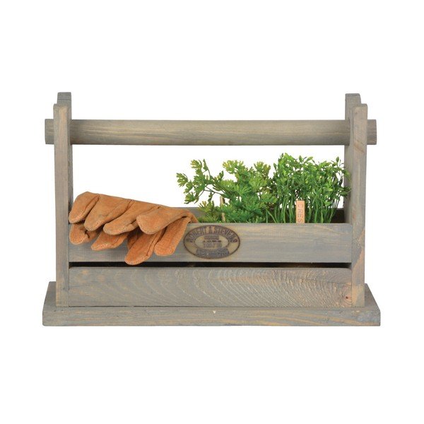 Stolička / bedna z borovicového dřeva na nářadí Esschert Design Trinity-image-1