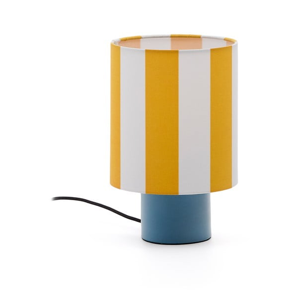Žlutá/modrá dětská lampička Ciral – Kave Home