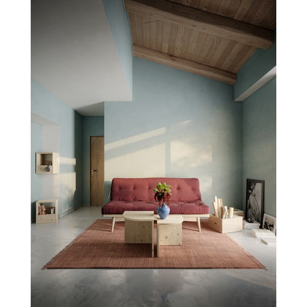 Manšestrová variabilní pohovka Karup Design Folk Raw/Dark Green-image-1