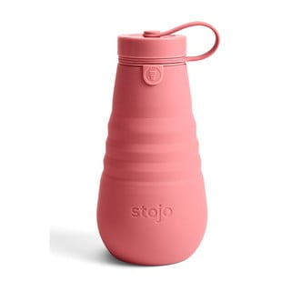 Oranžovo-růžová skládací lahev Bottle Berry, 590 ml