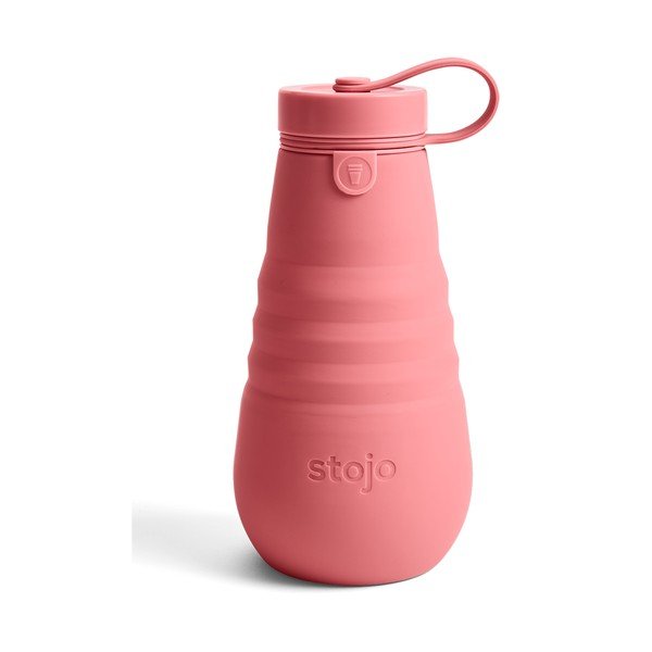 Oranžovo-růžová skládací lahev Bottle Berry, 590 ml