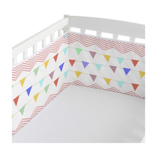 Bavlněná výstelka do postýlky Mr. Fox Knight, 210 x 40 cm-image-1