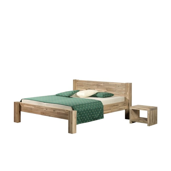 Dřevěná postel Salvadro 160x200 cm