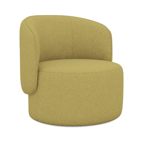 Křeslo v hořčicové barvě Ipo – Makamii