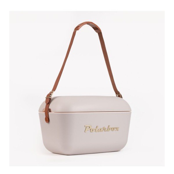 Béžový chladicí box 12 l Classic Gold – Polarbox-image-1
