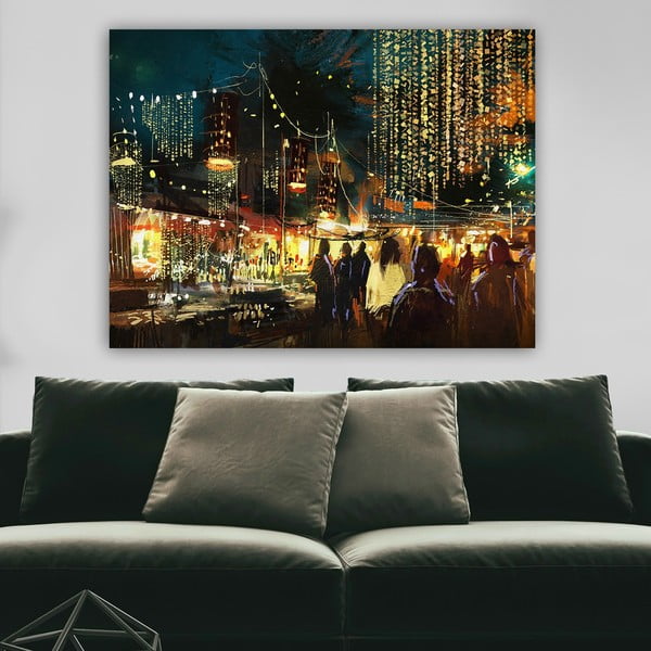 Obraz 100x70 cm City Street – Wallity-image-1