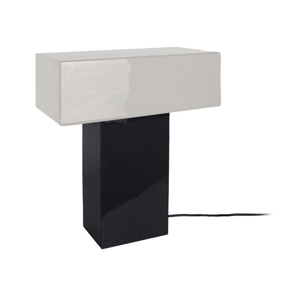 Černá stolní lampa (výška 35 cm) Grato Recto – Leitmotiv-image-1