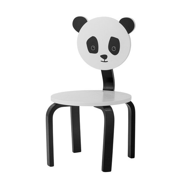 Černo-bílá dětská židle Marle – Bloomingville Mini-image-2