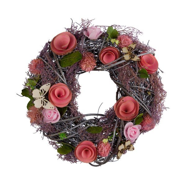 Věnec Ego Dekor Rose, ø 25 cm