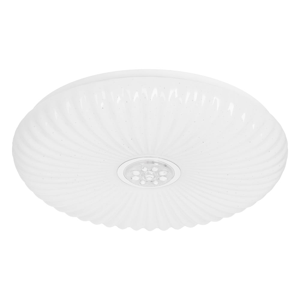 Bílé stmívatelné LED stropní svítidlo na dálkové ovládání 38x38 cm Perola – Candellux Lighting