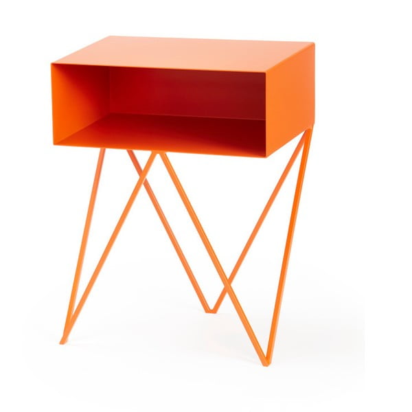 Oranžový příruční stolek &New Robot