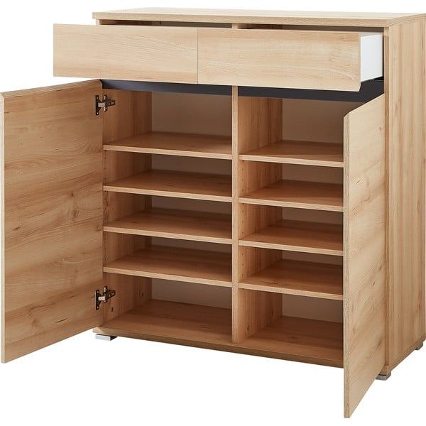 Botník v dekoru buku se šuplíky Lissabon - Germania-image-1