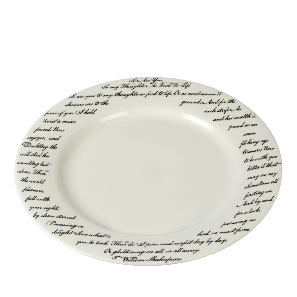 Porcelánový talíř Shakespeare, 27 cm