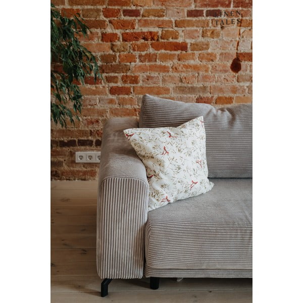 Povlak na polštář s vánočním motivem 40x60 cm – Linen Tales-image-2
