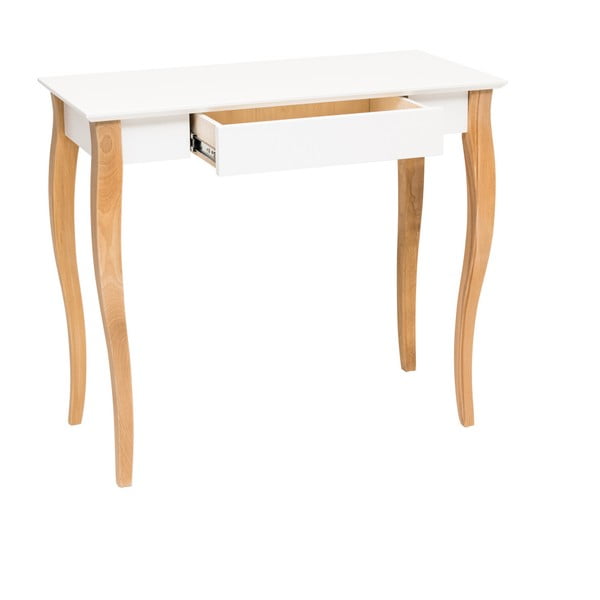 Bílý psací stůl Ragaba Lillo, délka 85 cm-image-2