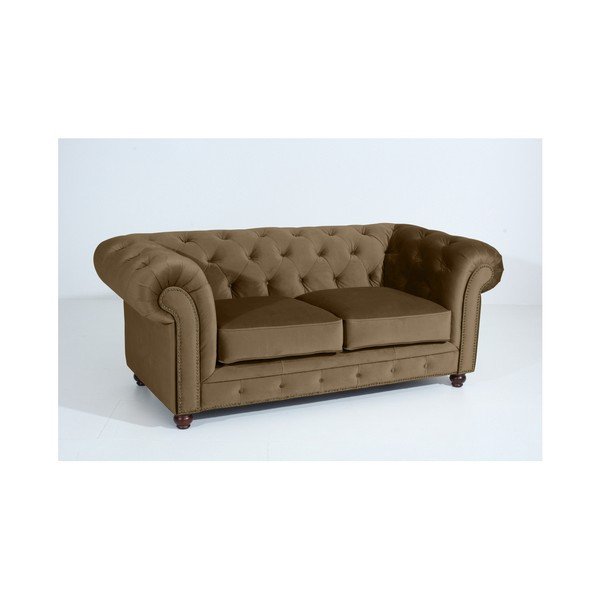 Pískově hnědá pohovka Max Winzer Orleans Velvet, 196 cm-image-4