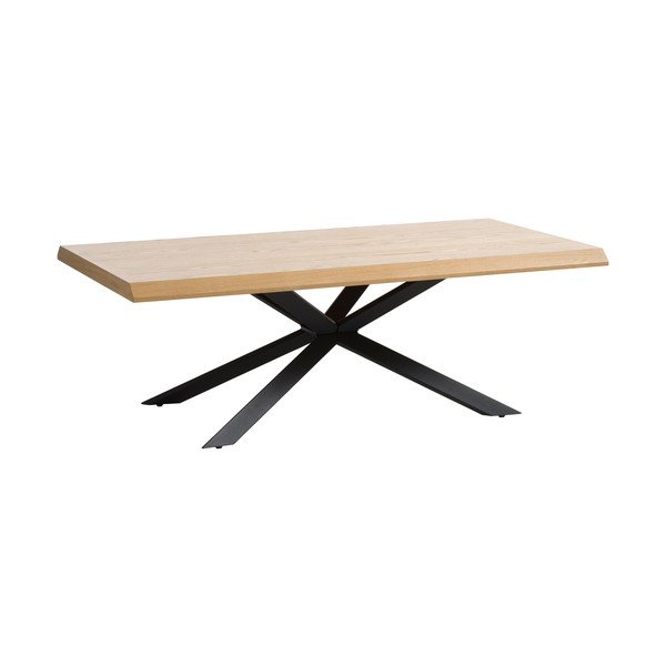 Konferenční stolek s deskou v dubovém dekoru v přírodní barvě 68x130 cm Arno – Unique Furniture