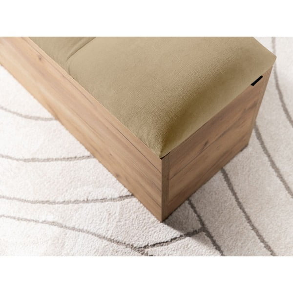 Lavice v béžové a přírodní barvě Kumo – Bobochic Paris-image-4