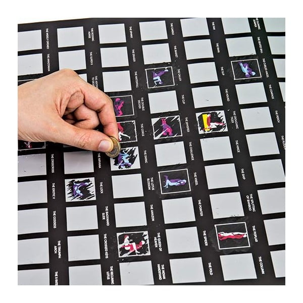 Stírací plakát Gift Republic Kama Sutra Bucket List-image-1