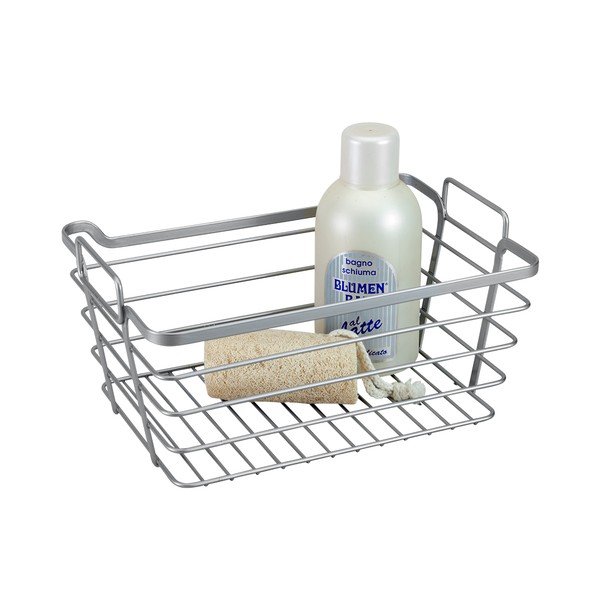Ocelový koupelnový košík Metaltex Basket-image-4