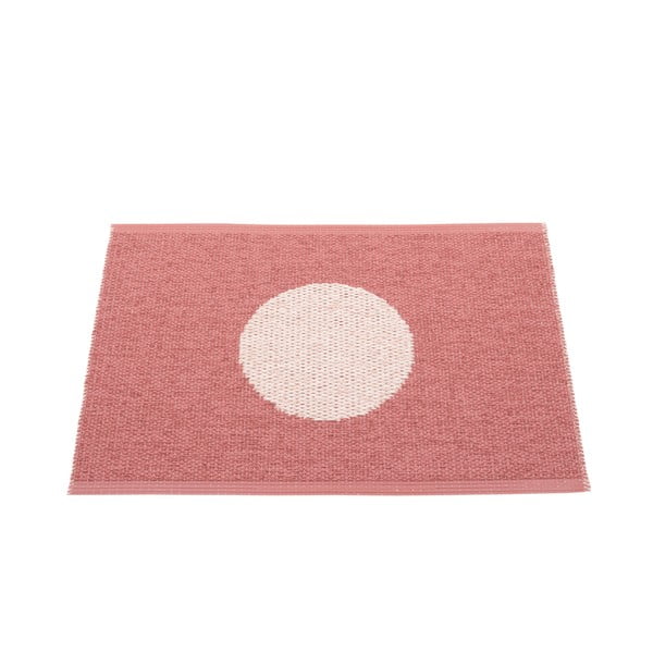 Světle červený vnitřní a venkovní koberec 70x50 cm Vera Pop Blush – Pappelina