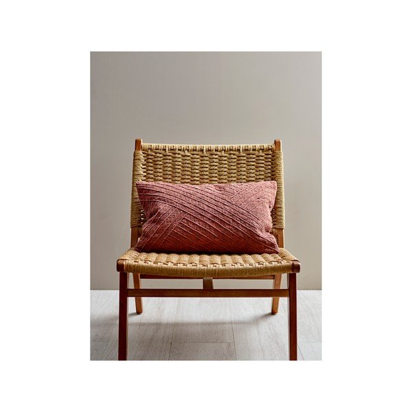 Červeno-růžový bavlněný polštář Södahl Amanda, 40 x 60 cm-image-1