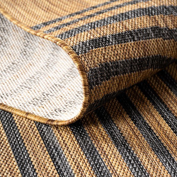Černý/hnědý vnitřní a venkovní koberec 160x230 cm Mira 1453 – Ayyildiz Carpets-image-3