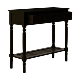 Černý konzolový stolek 33x91 cm Heritage – Premier Housewares