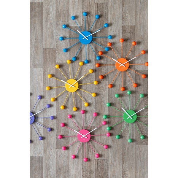 Nástěnné hodiny ø 40 cm Funky Spider – Karlsson-image-1