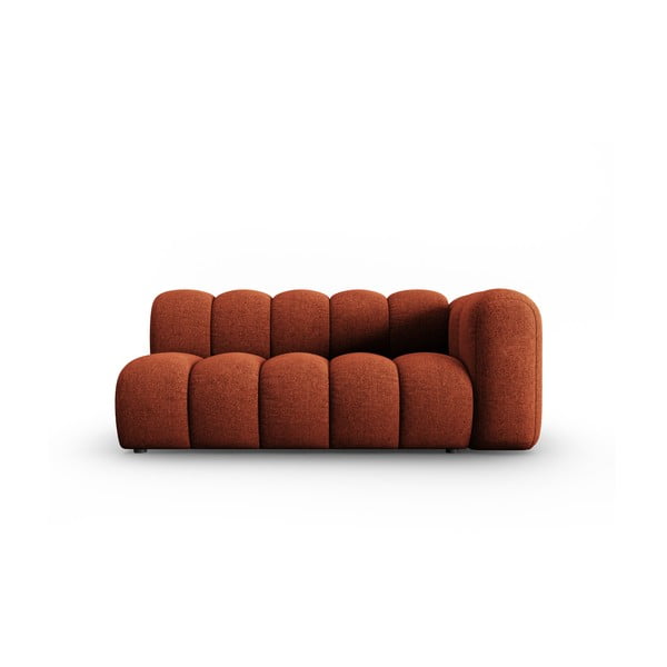 Modul pohovky v cihlové barvě (pravý roh) Lupine – Micadoni Home