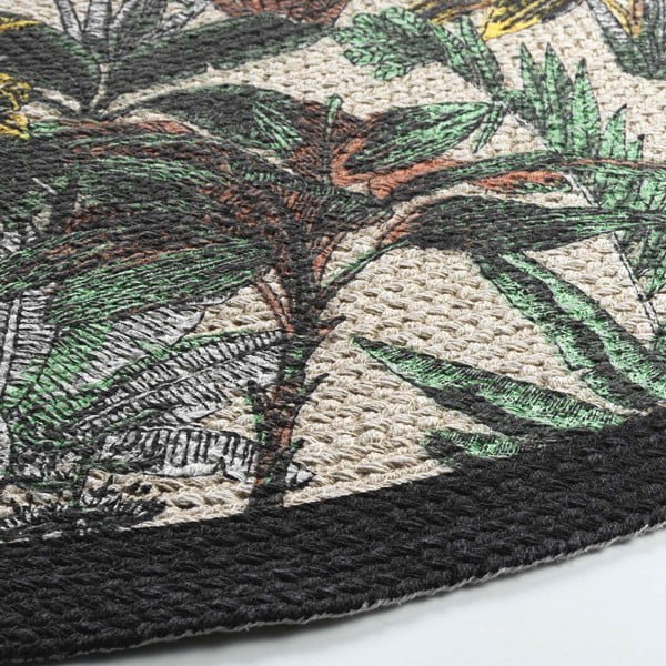 Pratelný kulatý koberec ø 120 cm Balinesia – douceur d'intérieur-image-3