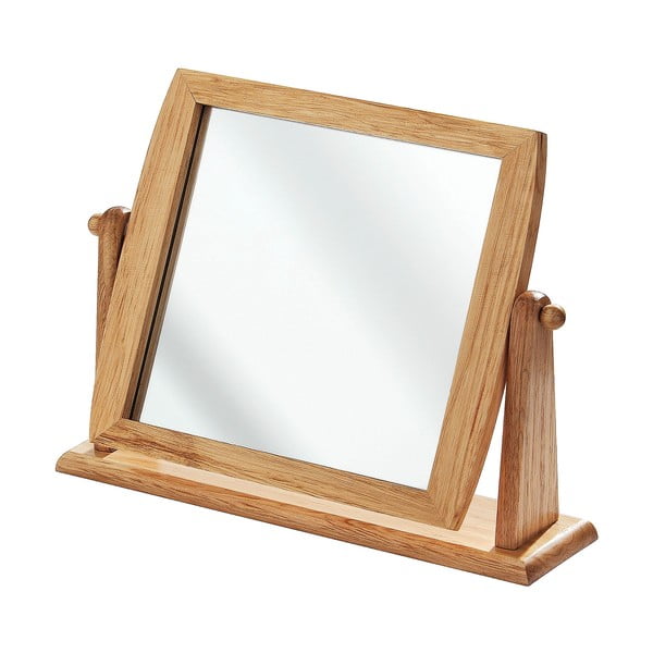 Zrcadlo s dřevěným rámem 33x27 cm – Premier Housewares-image-2