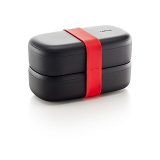 Černý obědový box Lékué ToGo
