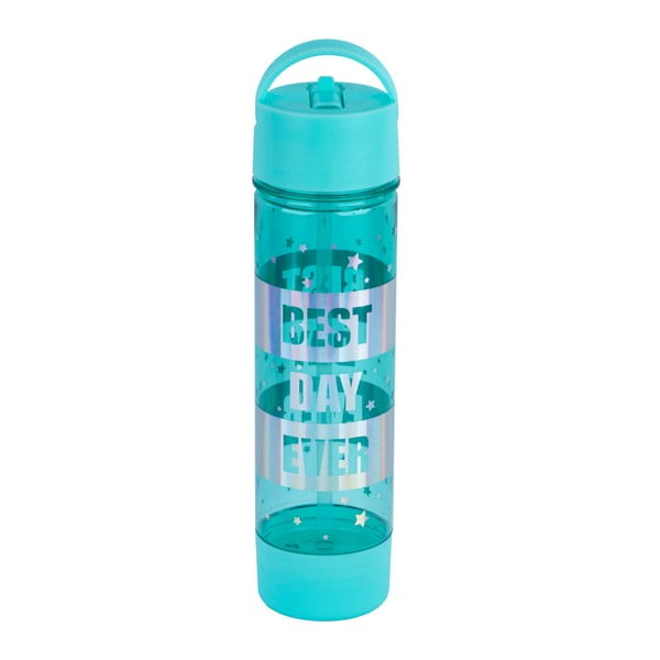 Modrá lahev na vodu Tri-Coastal Design Best Day Ever, 750 ml