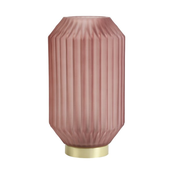 Růžová stolní lampa (výška 27 cm) Ivot – Light & Living