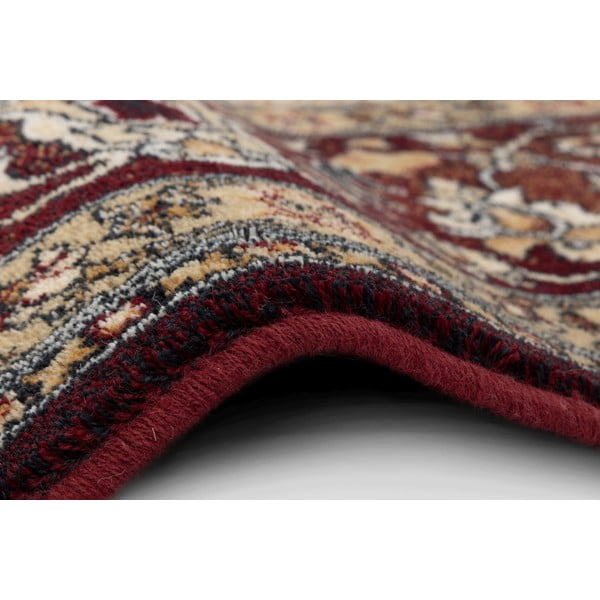 Červený vlněný koberec 133x180 cm Audrey – Agnella-image-2