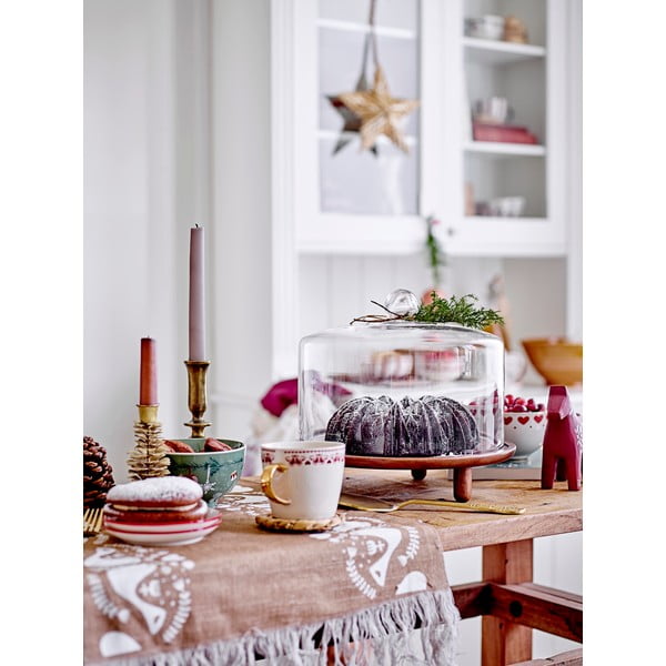 Krémové misky s vánočním motivem z kameniny v sadě 2 ks 500 ml Jolly – Bloomingville-image-2