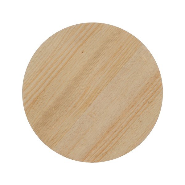 Kulatý konferenční stolek v dekoru borovice v přírodní barvě ø 60 cm Stick – Ixia-image-3