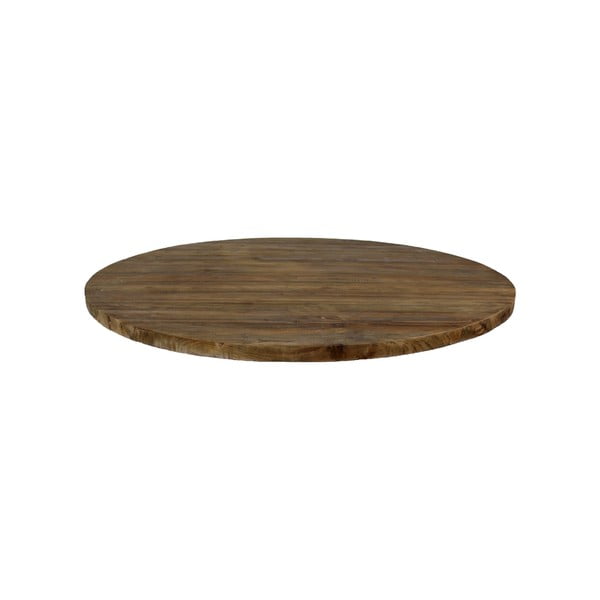 Kulatá deska jídelního stolu z neopracovaného teakového dřeva HMS collection, ⌀ 150 cm