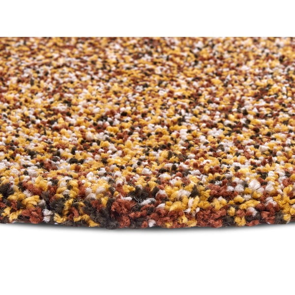 Kulatý koberec v bronzové barvě ø 160 cm Shag – Hanse Home-image-3