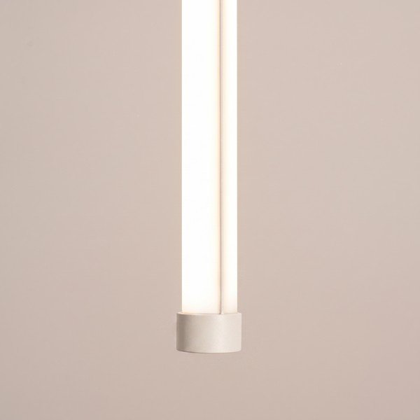 Béžové kovové LED závěsné svítidlo ø 6 cm TRANG – Thoro-image-2