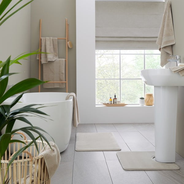 Béžové froté bavlněné ručníky v sadě 2 ks 30x30 cm Anti-Bacterial – Catherine Lansfield-image-4